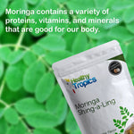 Load image into Gallery viewer, Healthy Tropics Moringa Shing-a-Ling Salt and Vinegar Flavor 100grams
