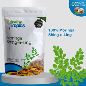 Healthy Tropics Moringa Shing-a-Ling Salt and Vinegar Flavor 100grams